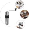 CATIEBYE Hand Coffee Bean Grinder Manual Coffee Maker Ceramic Burr for Fine to Coarse Grinding - Image 2